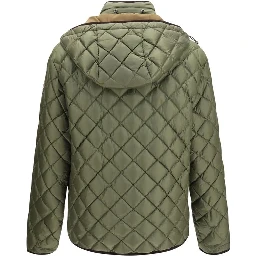 Multicolor Polyamide Full-Length Jacket