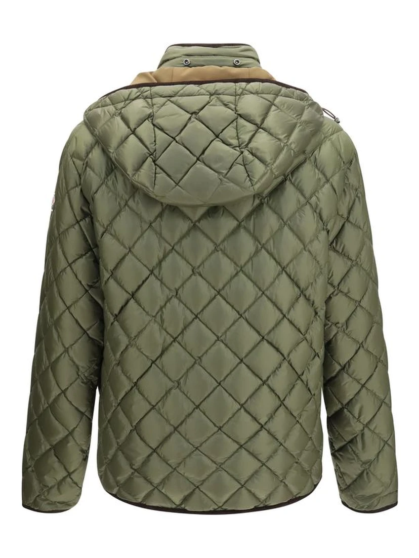 Multicolor Polyamide Full-Length Jacket