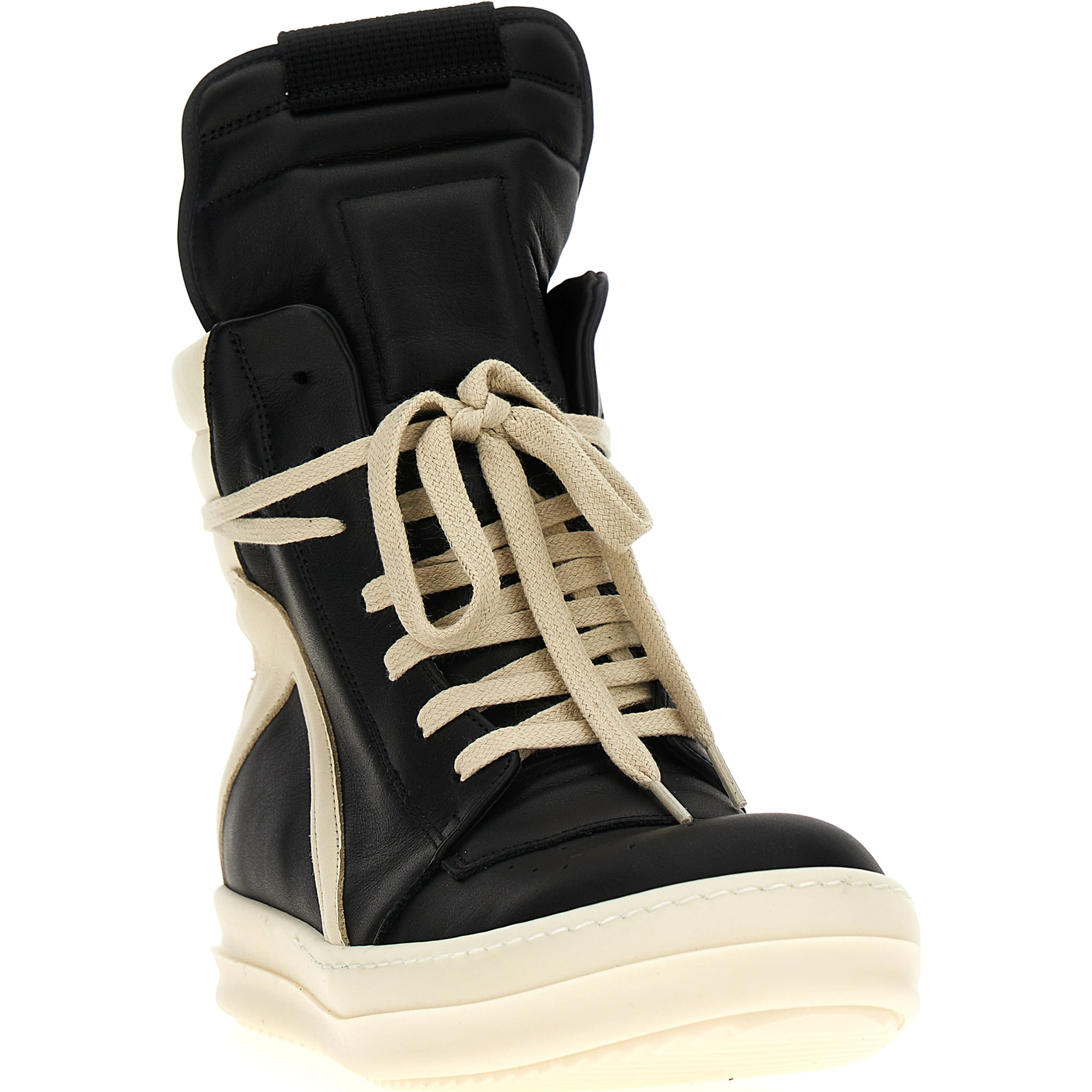 Bicolor Calfskin Athletic Sneakers