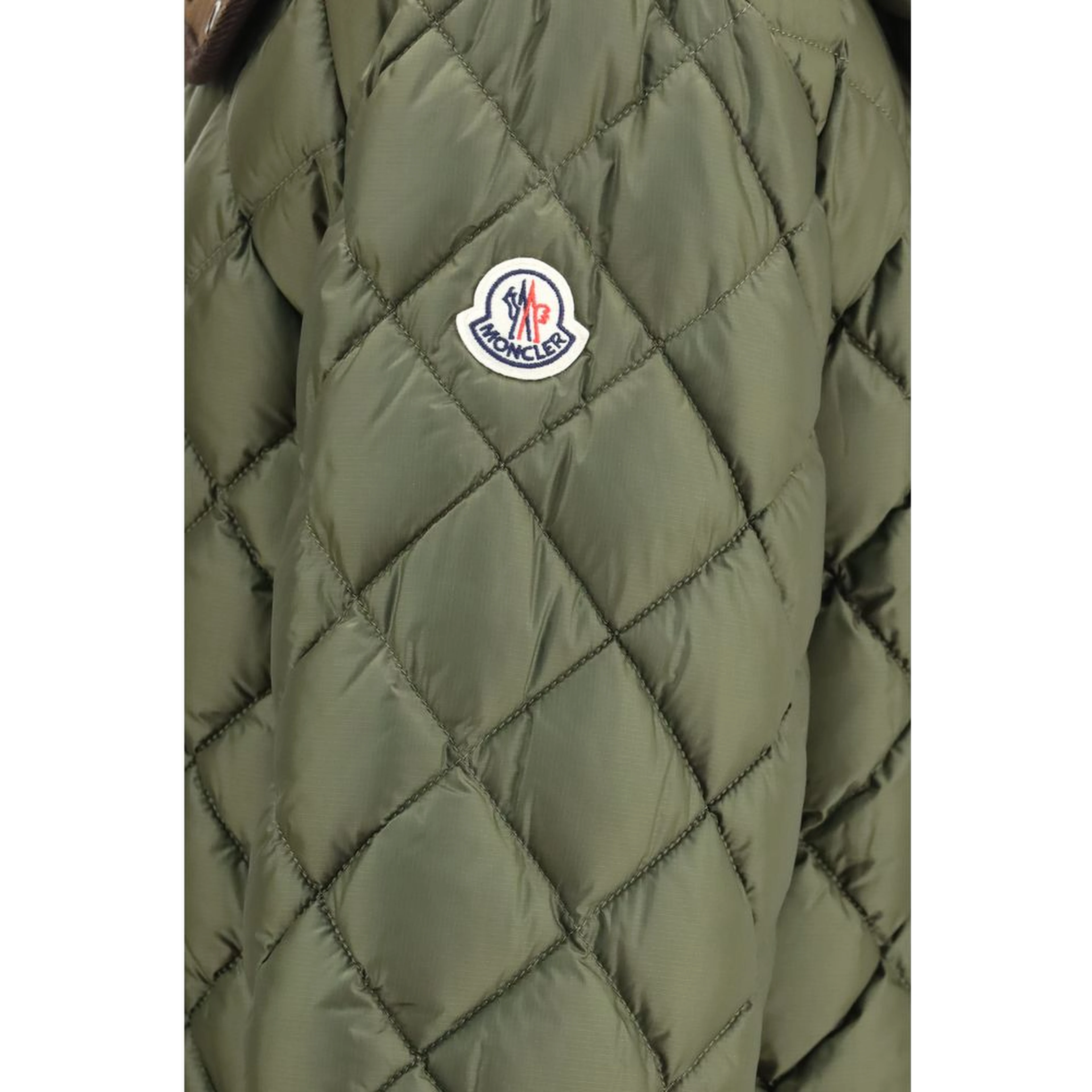 Multicolor Polyamide Full-Length Jacket