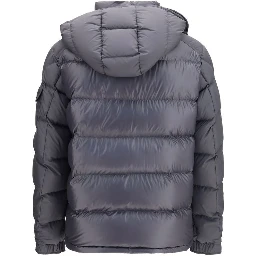 Gray Goose Down Full-Length Jacket