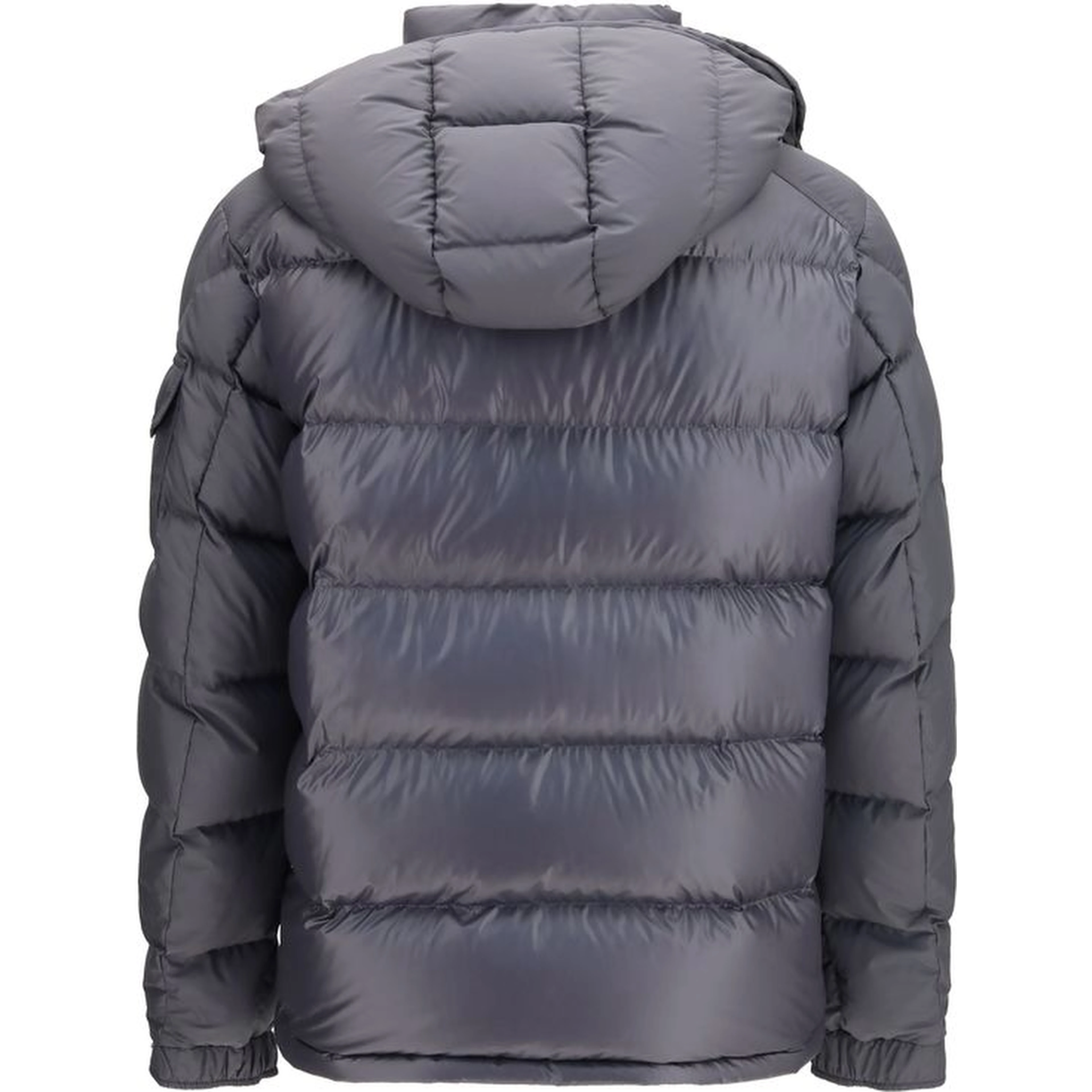Gray Goose Down Full-Length Jacket