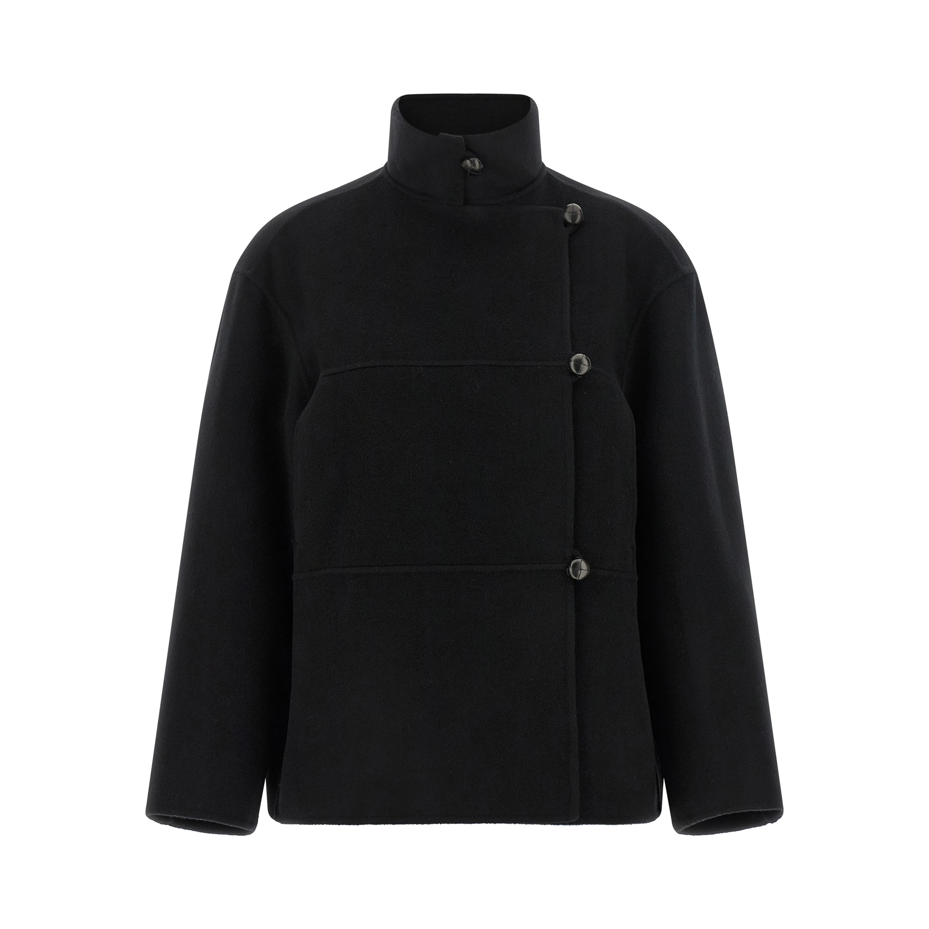 Black Wool Coat