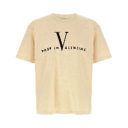 Beige Cotton T-Shirt