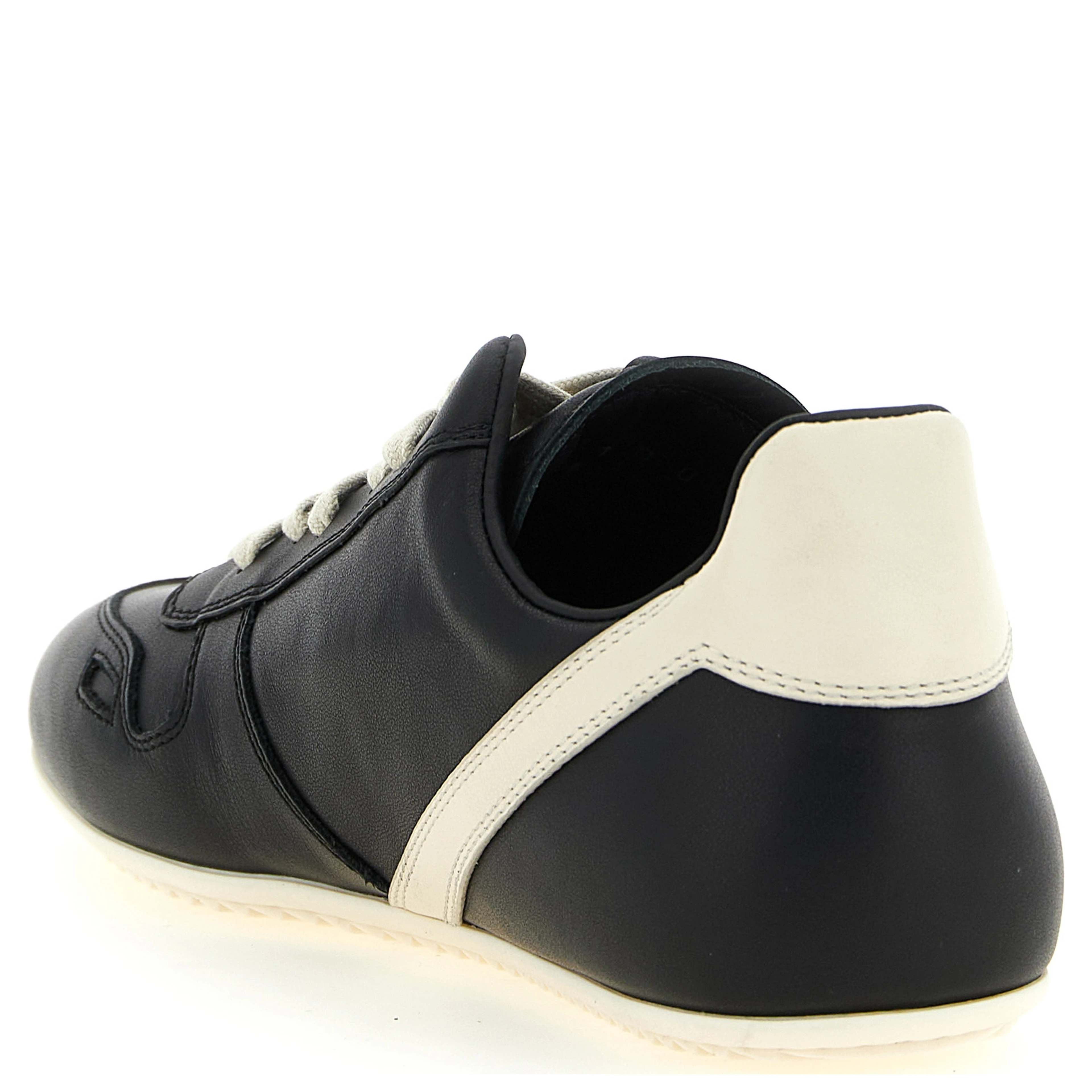 Bicolor Calfskin Low Top Sneakers