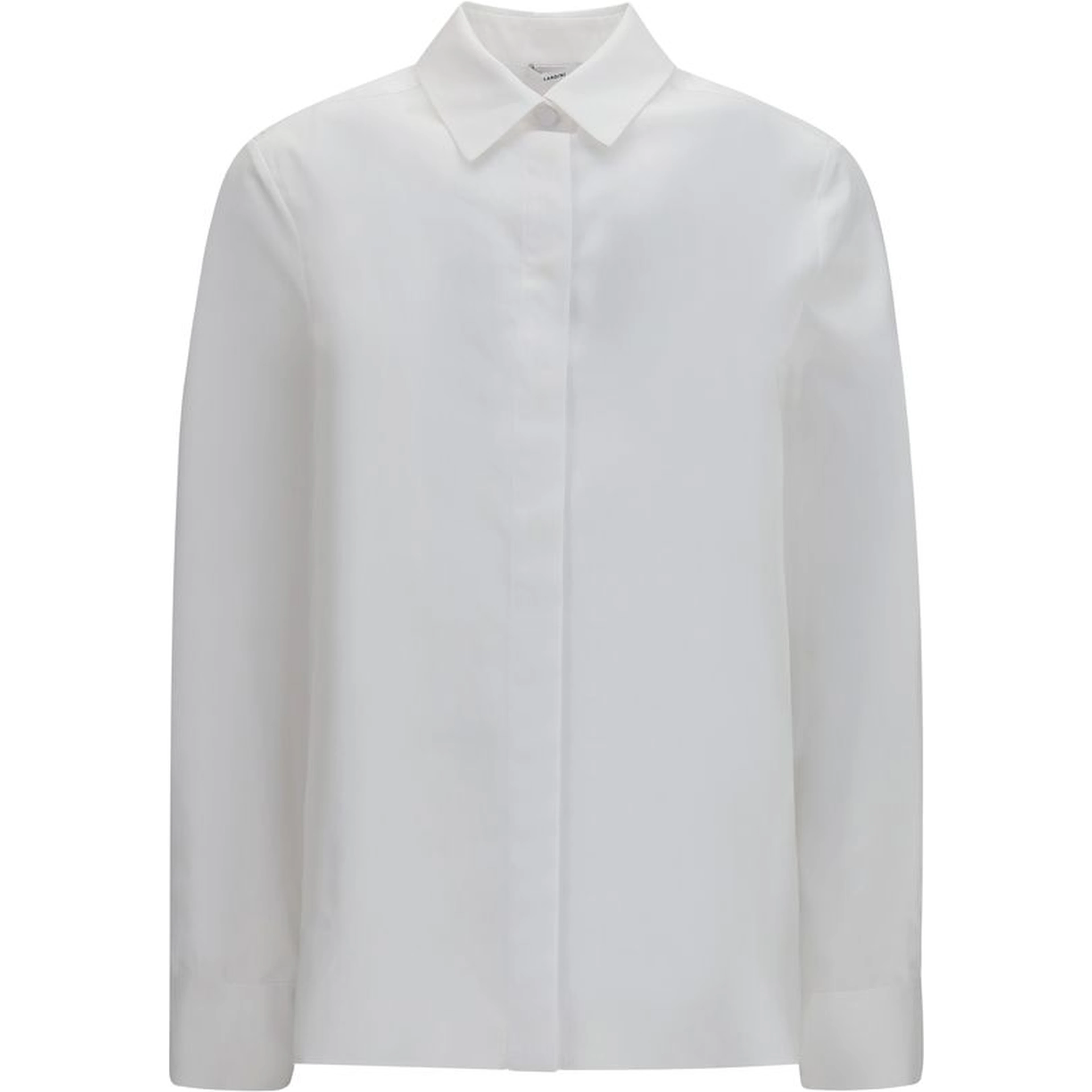 White Cotton Dress Shirt
