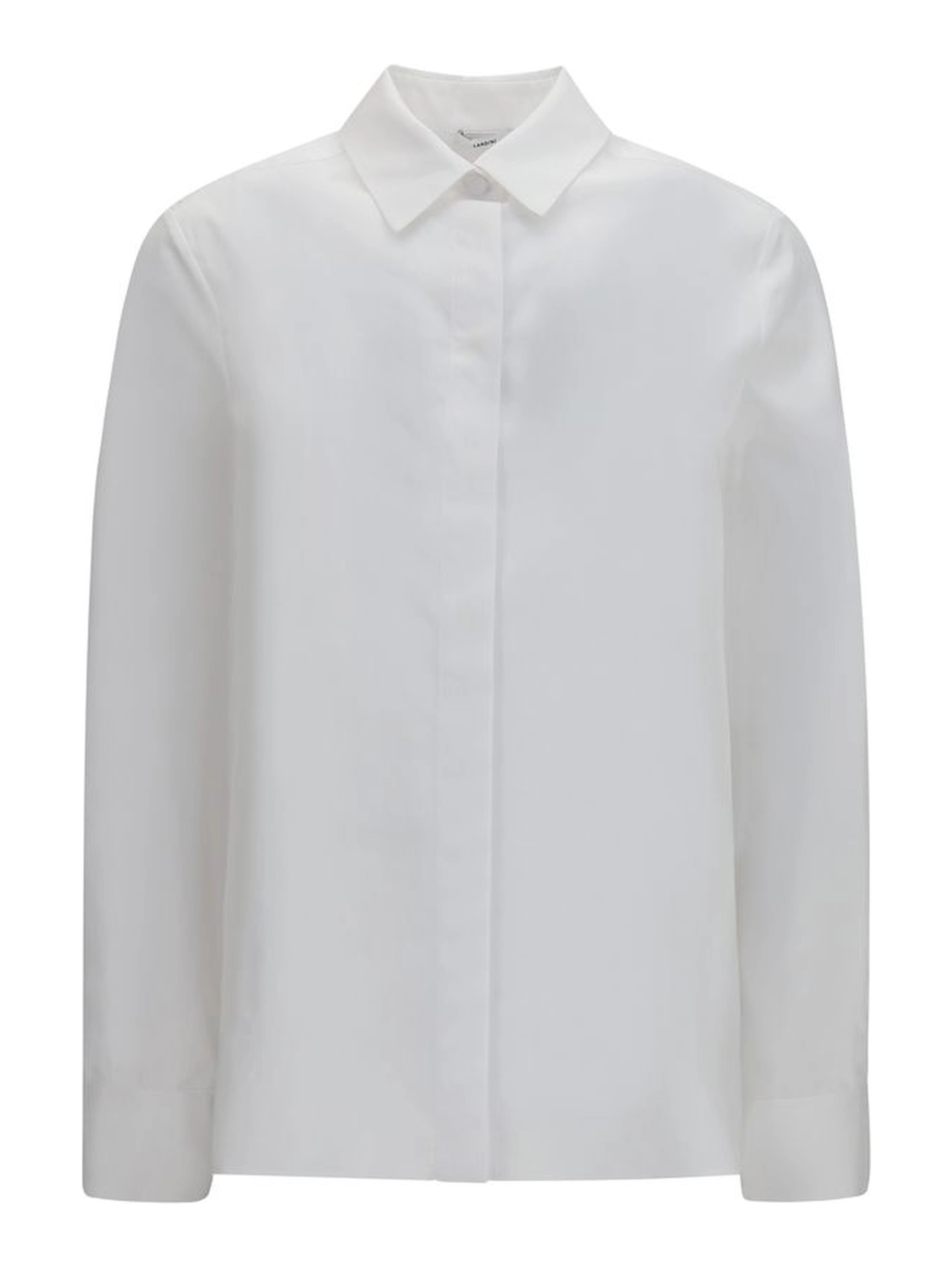 White Cotton Dress Shirt