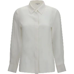White Silk Dress Shirt