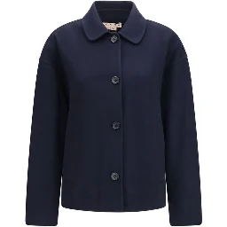 Blue Wool Oves Aries Jacket