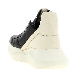 Bicolor Calfskin Chunky Sneakers