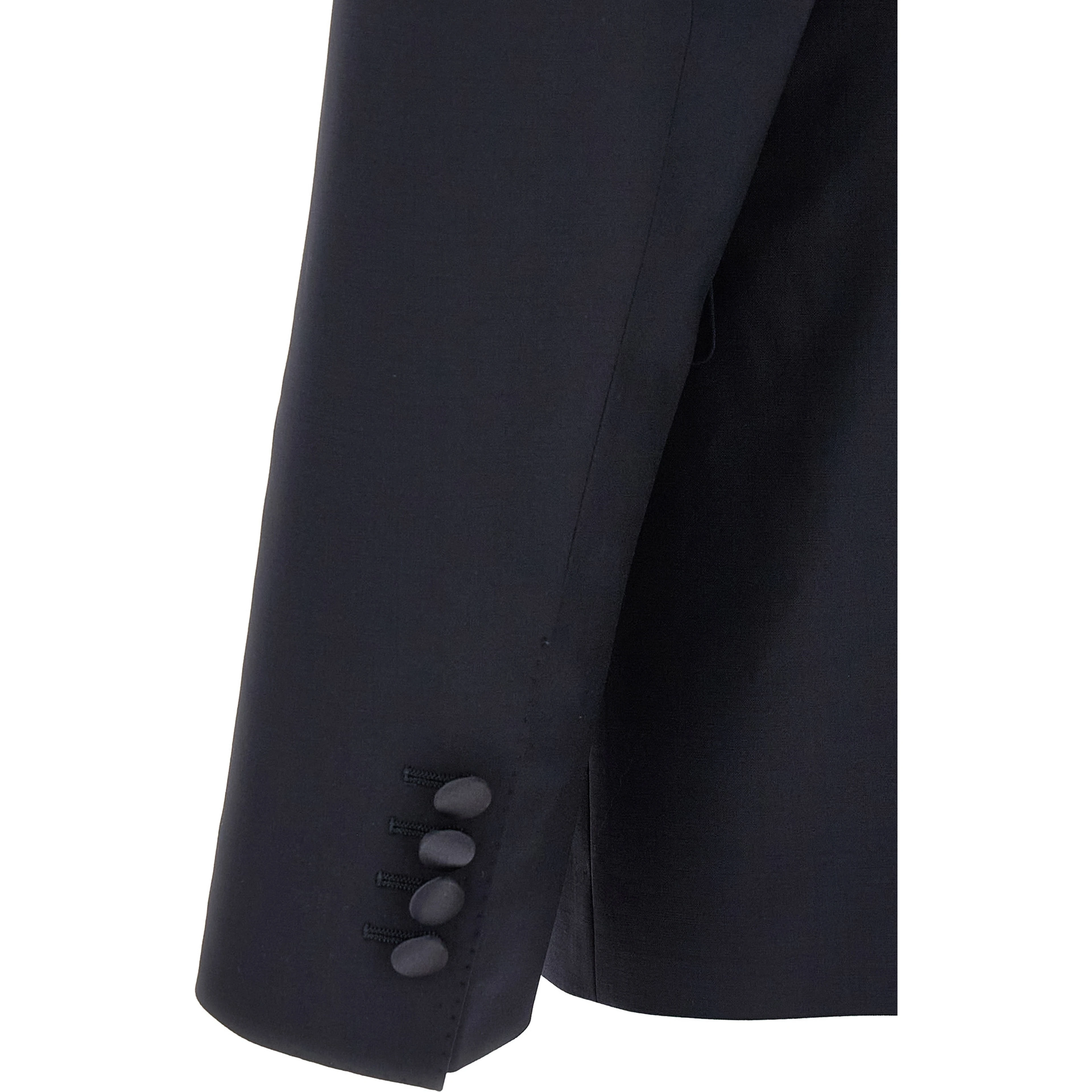 Blue Virgin Wool Two-Piece Suit