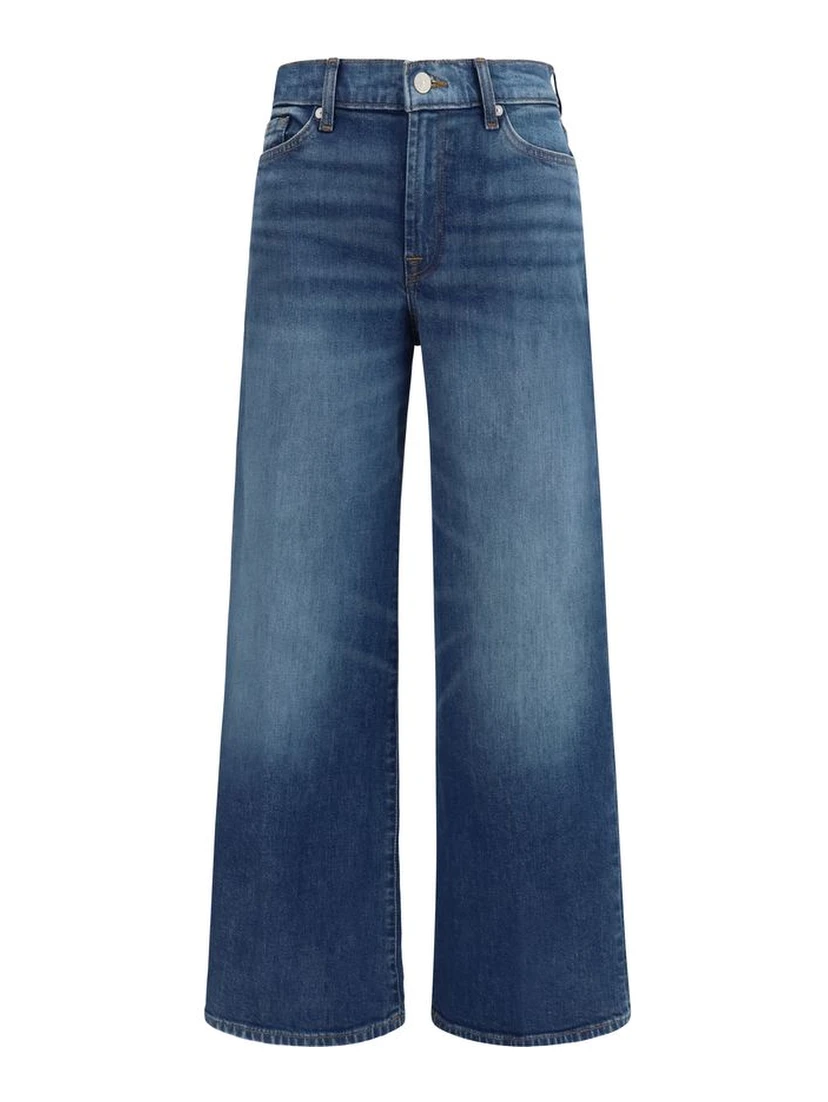 Blue Cotton Jeans Denim