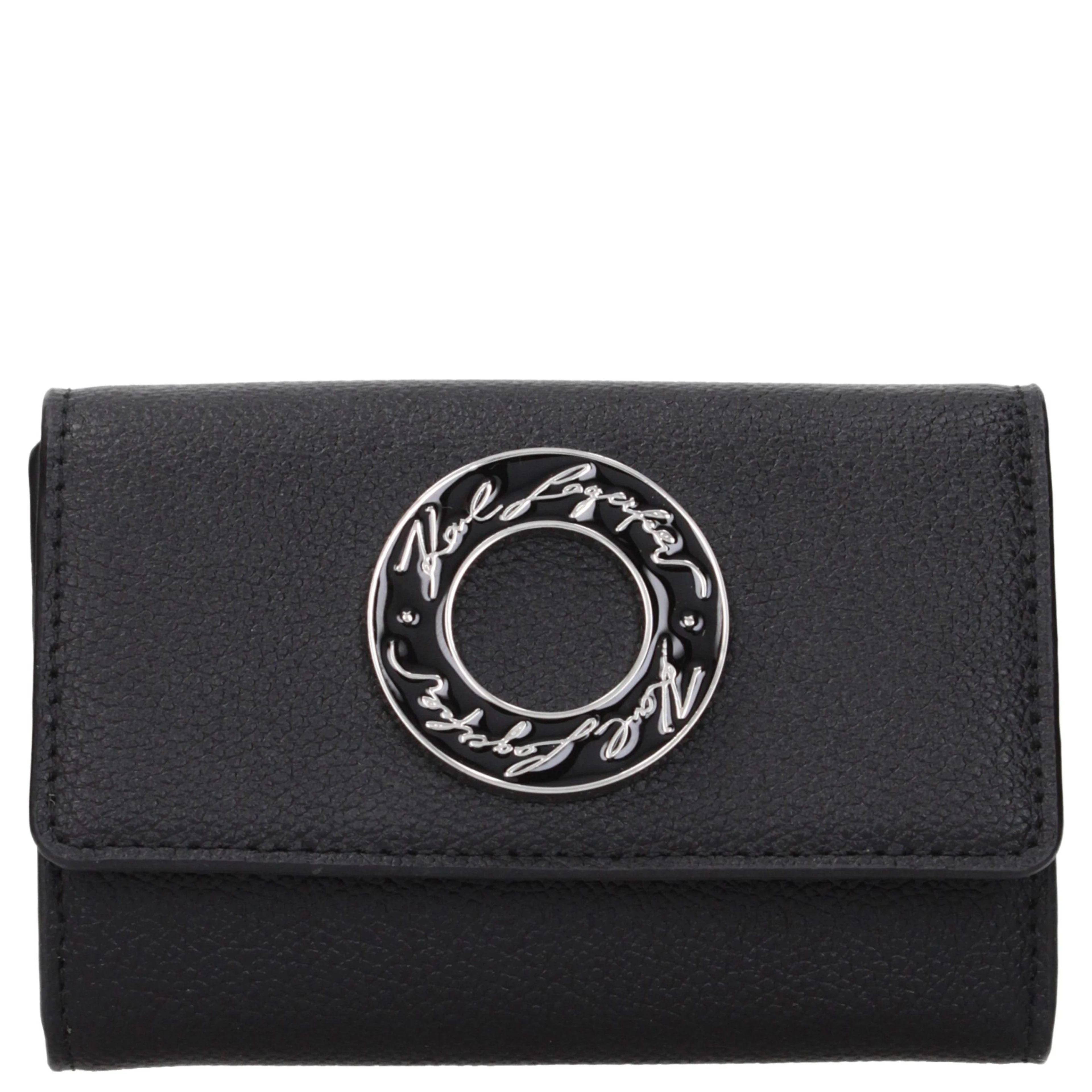 Black Polyester Wallet