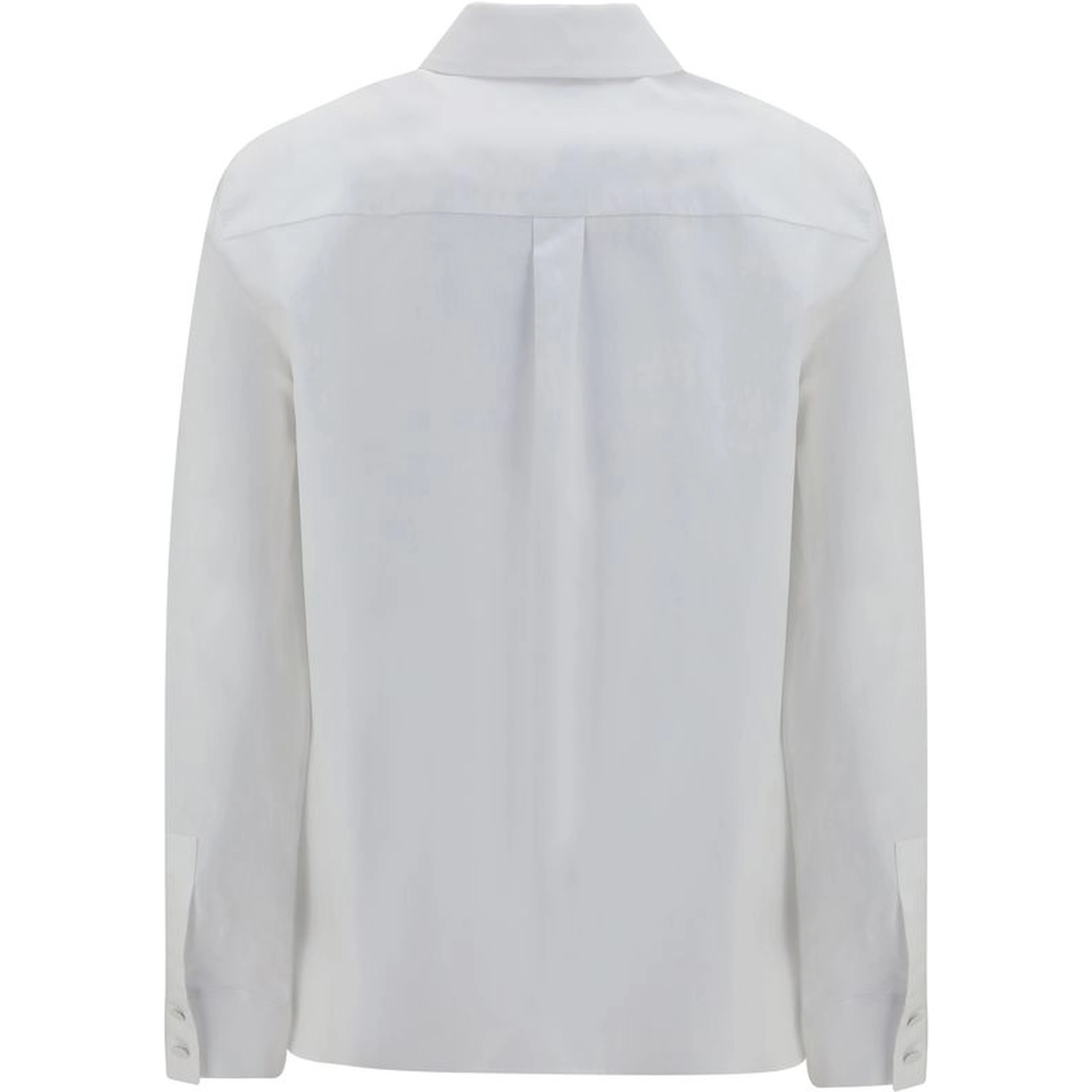 White Cotton Dress Shirt