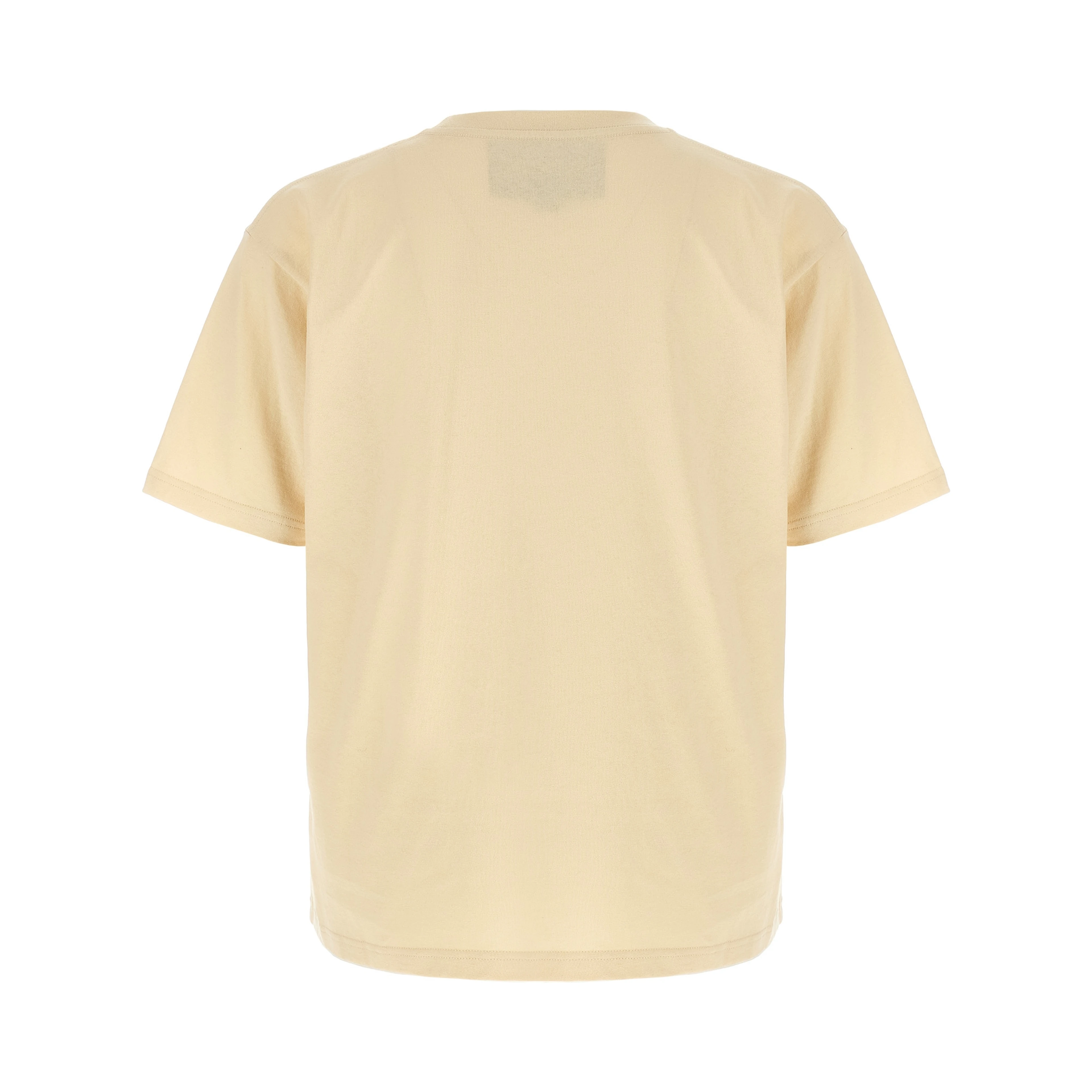Beige Cotton T-Shirt