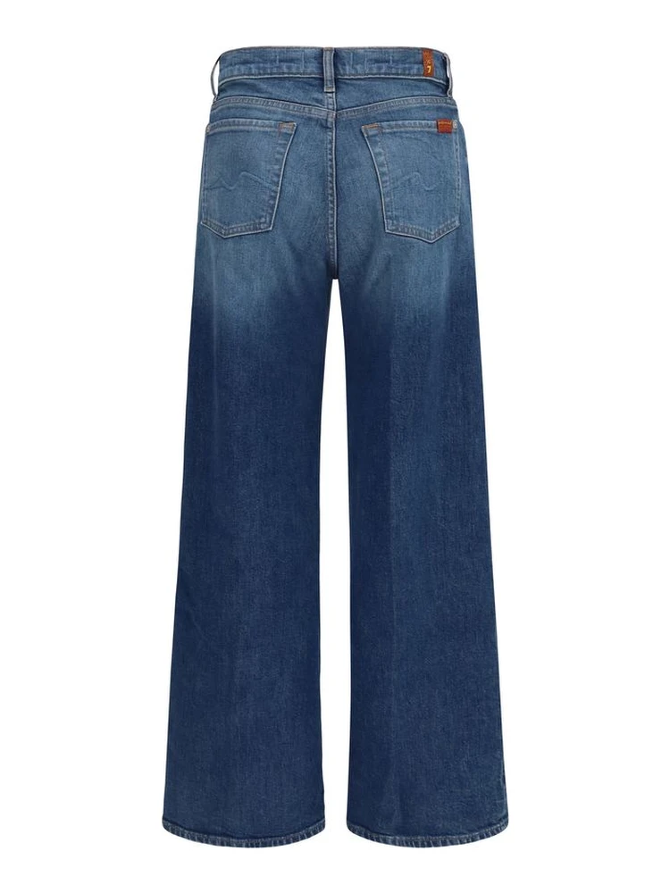 Blue Cotton Jeans Denim alternative