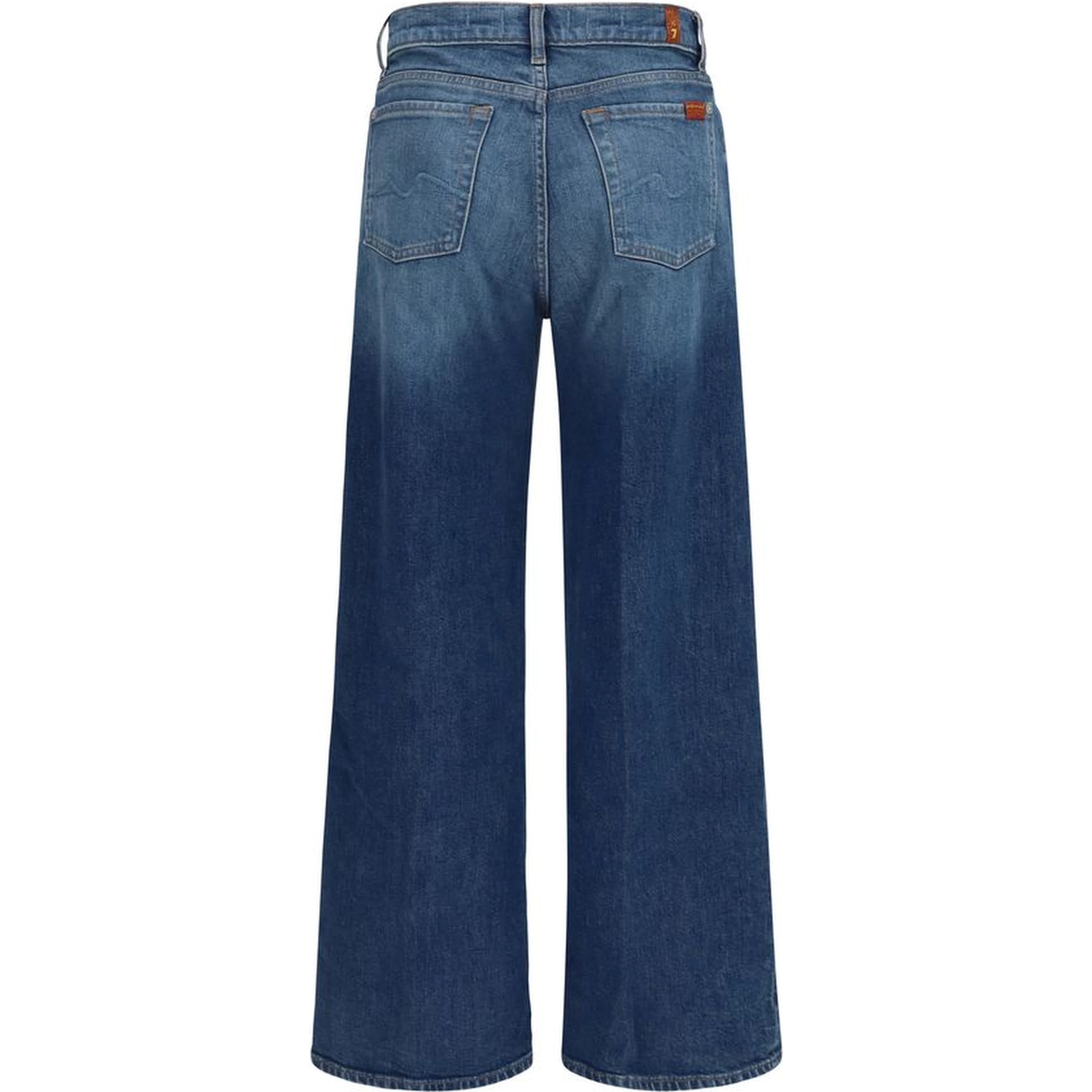 Blue Cotton Jeans Denim