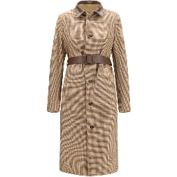 Brown Cotton Coat