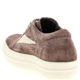 Purple Calfskin Low Top Sneakers
