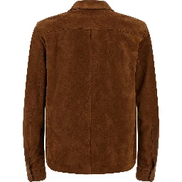Brown Lamb Leather Leather Jacket