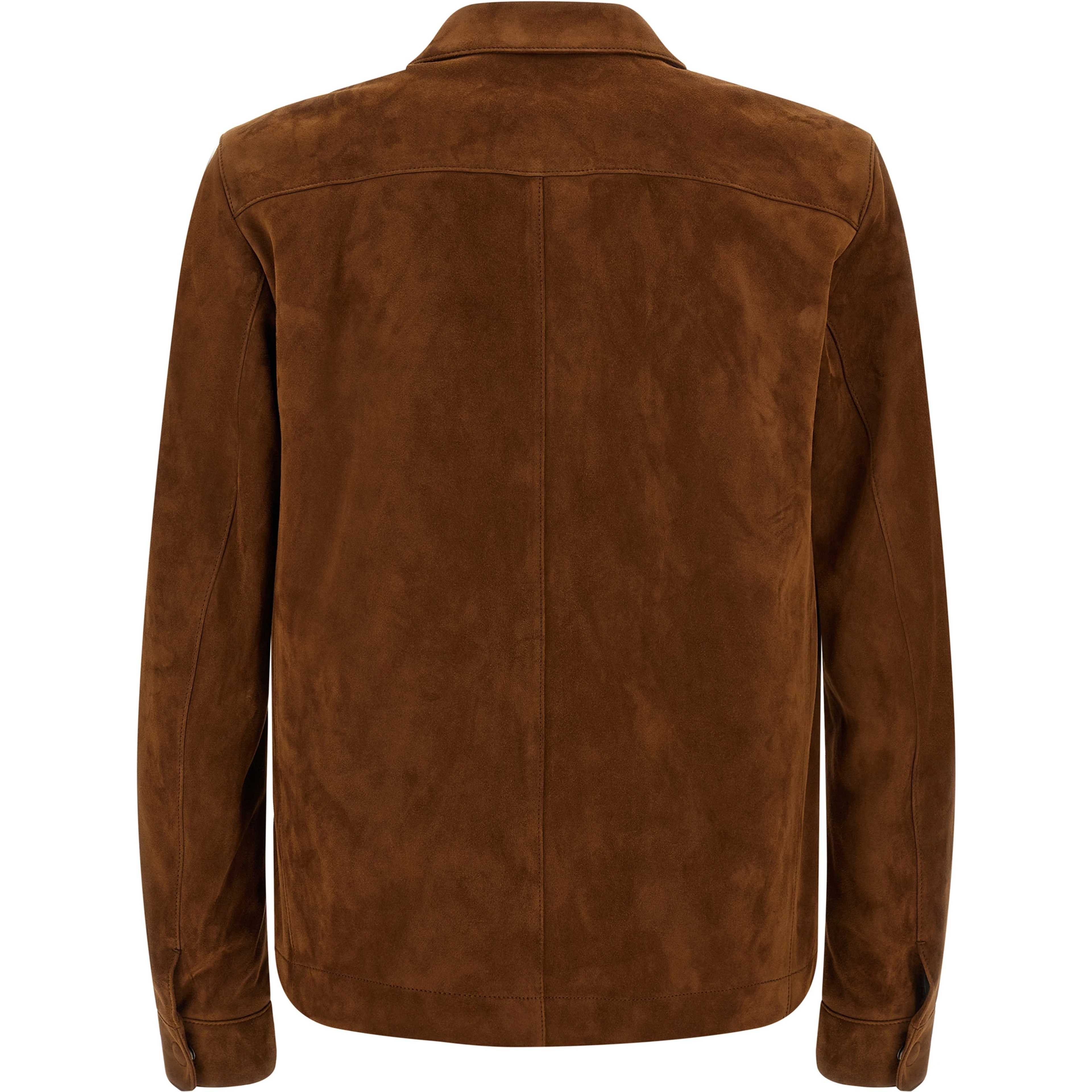Brown Lamb Leather Leather Jacket