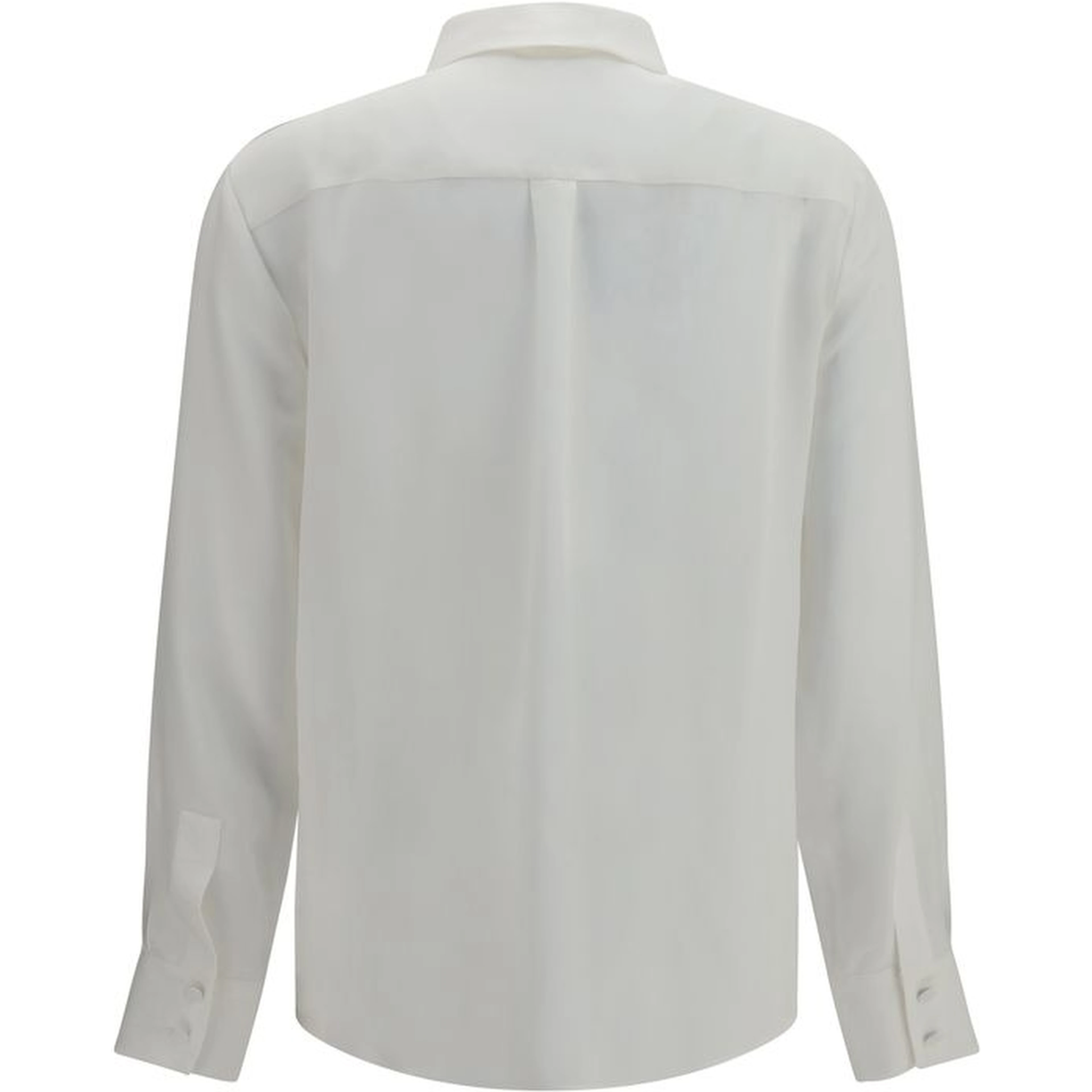 White Silk Dress Shirt
