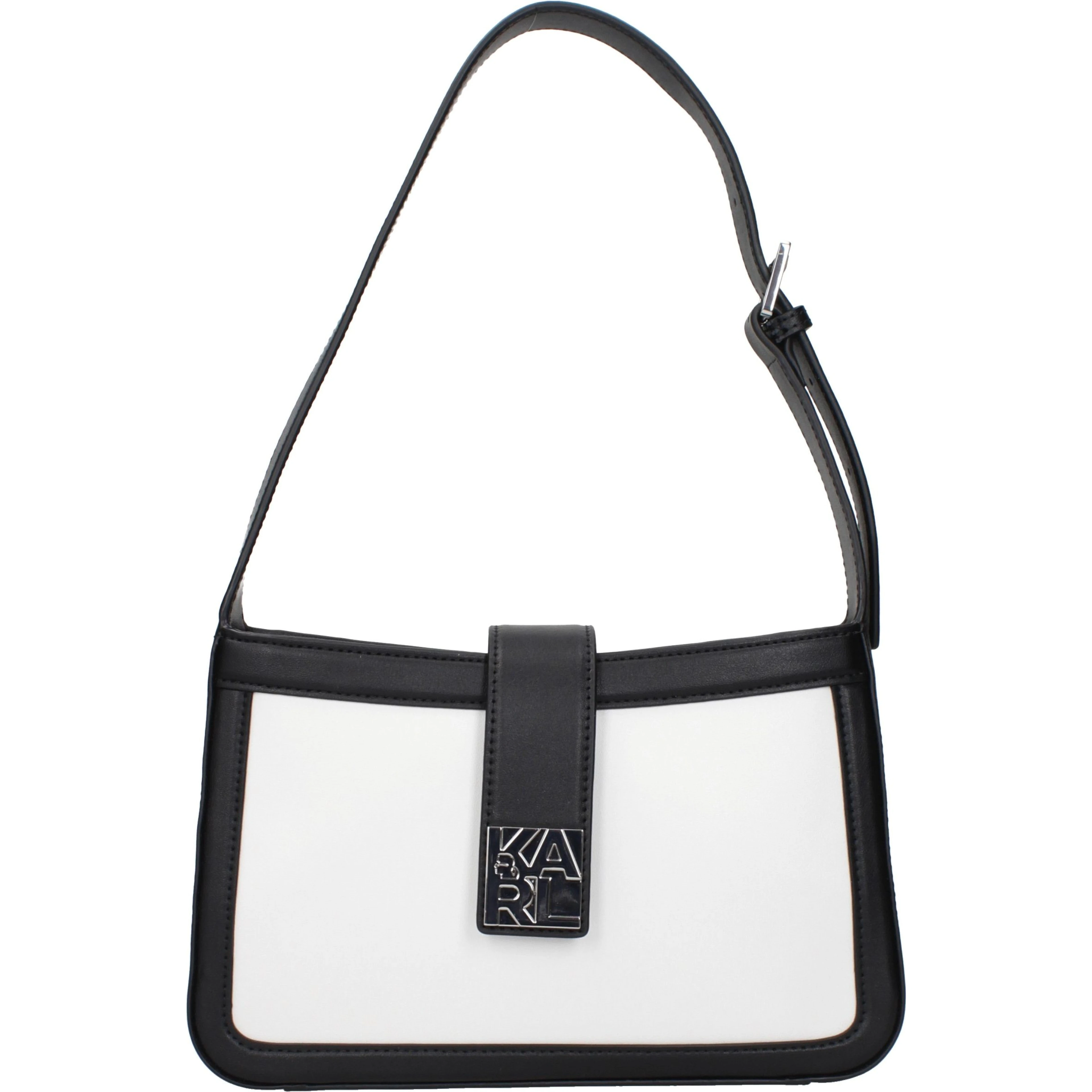 White Leather Shoulder Bag