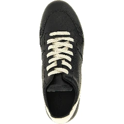Bicolor Calfskin Low Top Sneakers