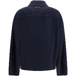 Blue Wool Oves Aries Jacket
