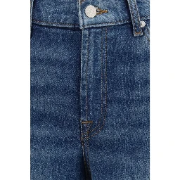 Blue Cotton Jeans Denim