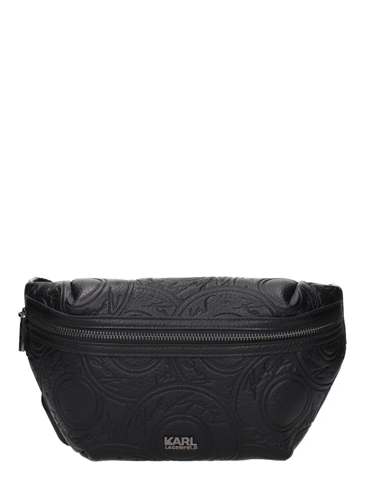 Black Polyethylene Backpack