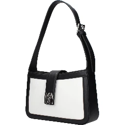 White Leather Shoulder Bag