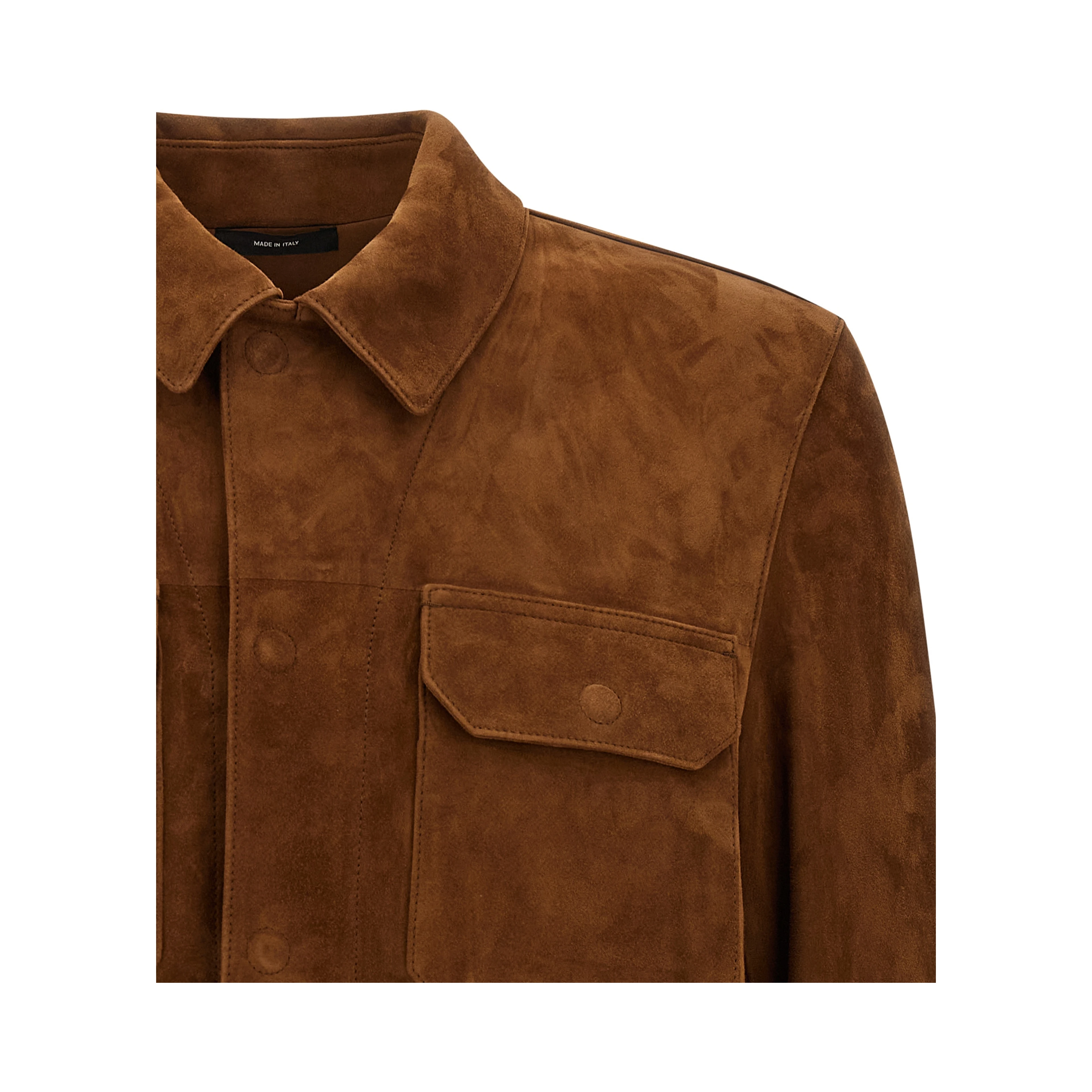 Brown Lamb Leather Leather Jacket