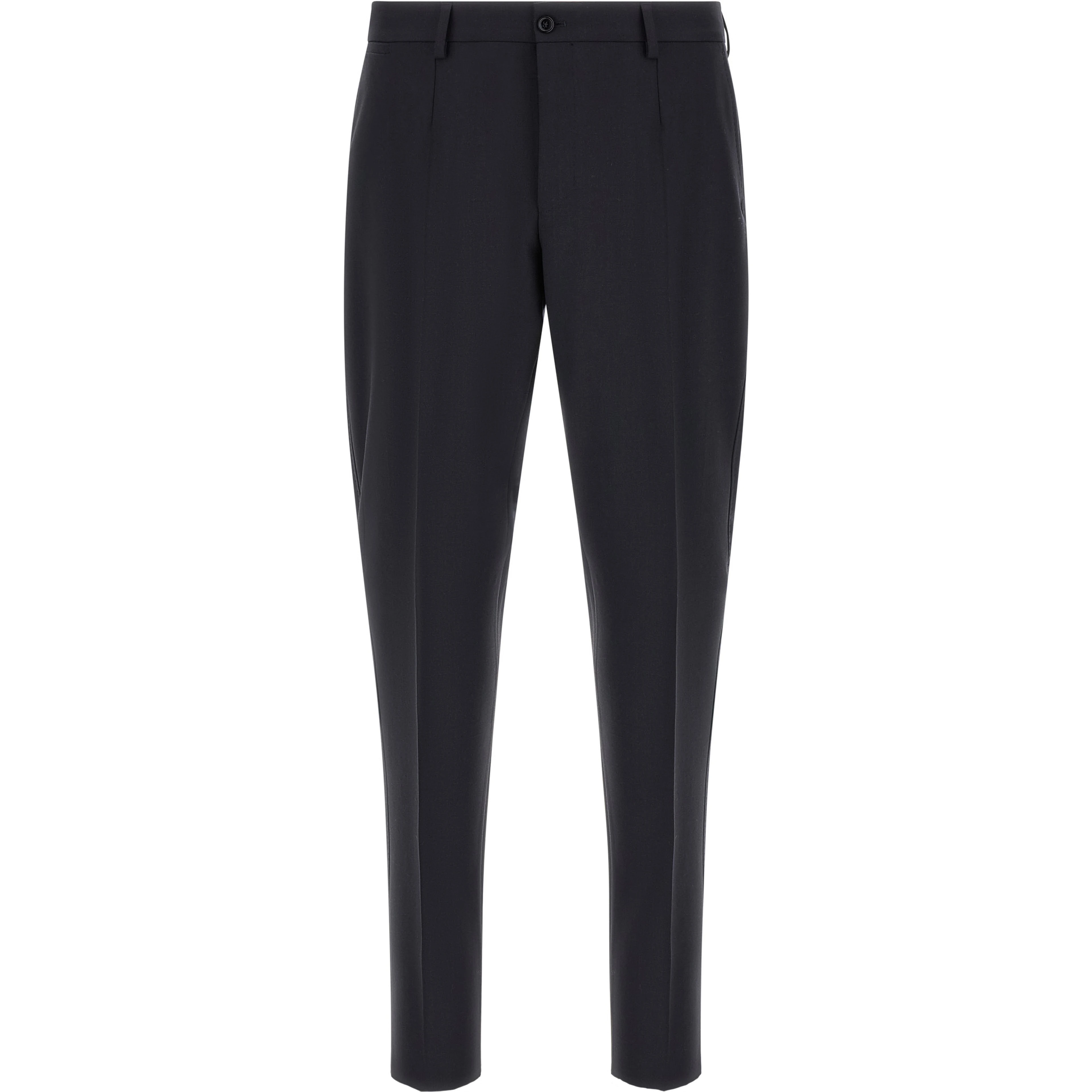 Blue Virgin Wool Two-Piece Suit