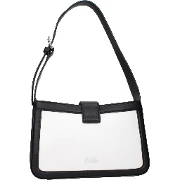 White Leather Shoulder Bag
