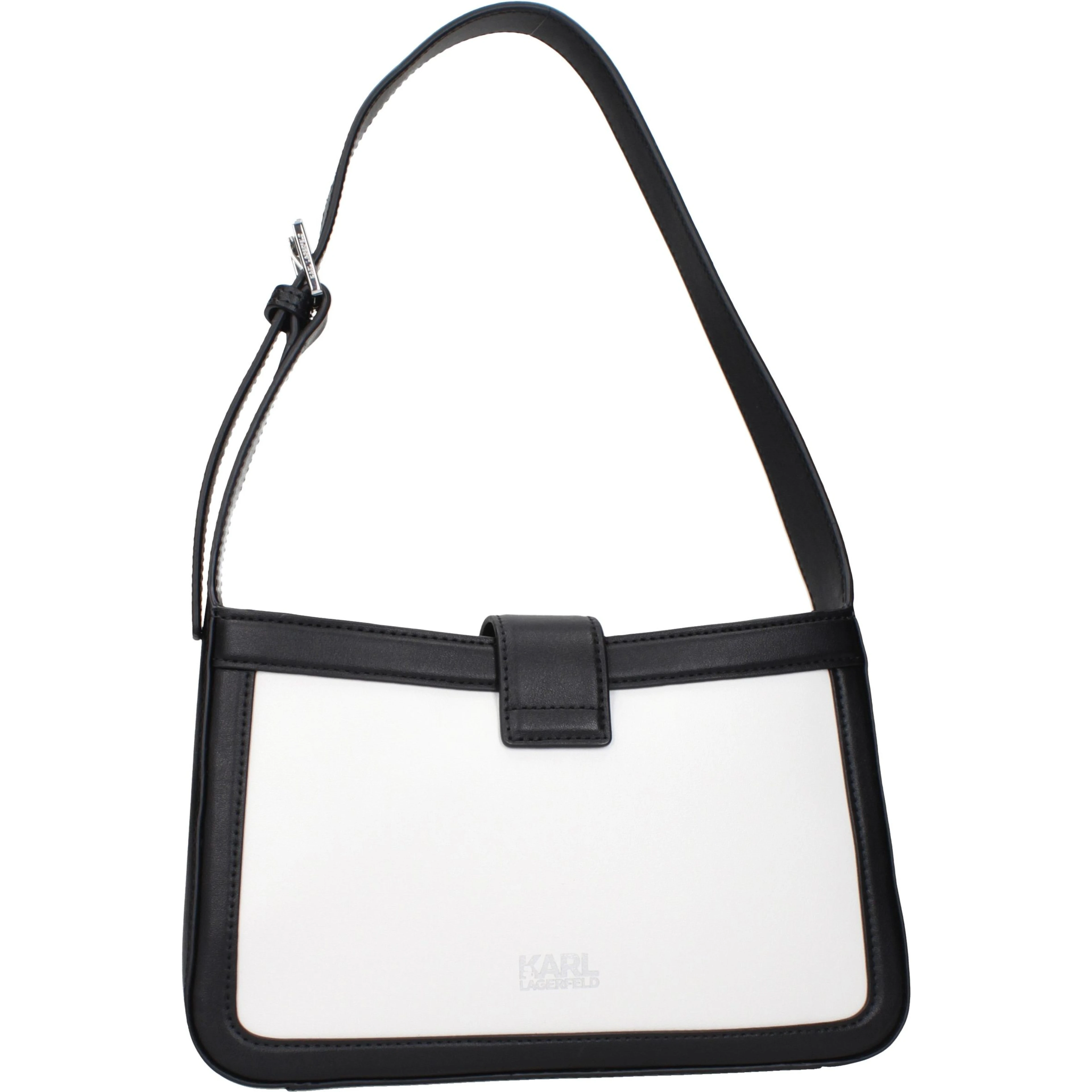 White Leather Shoulder Bag