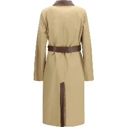 Brown Cotton Coat