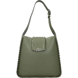 Green Leather Shoulder Bag