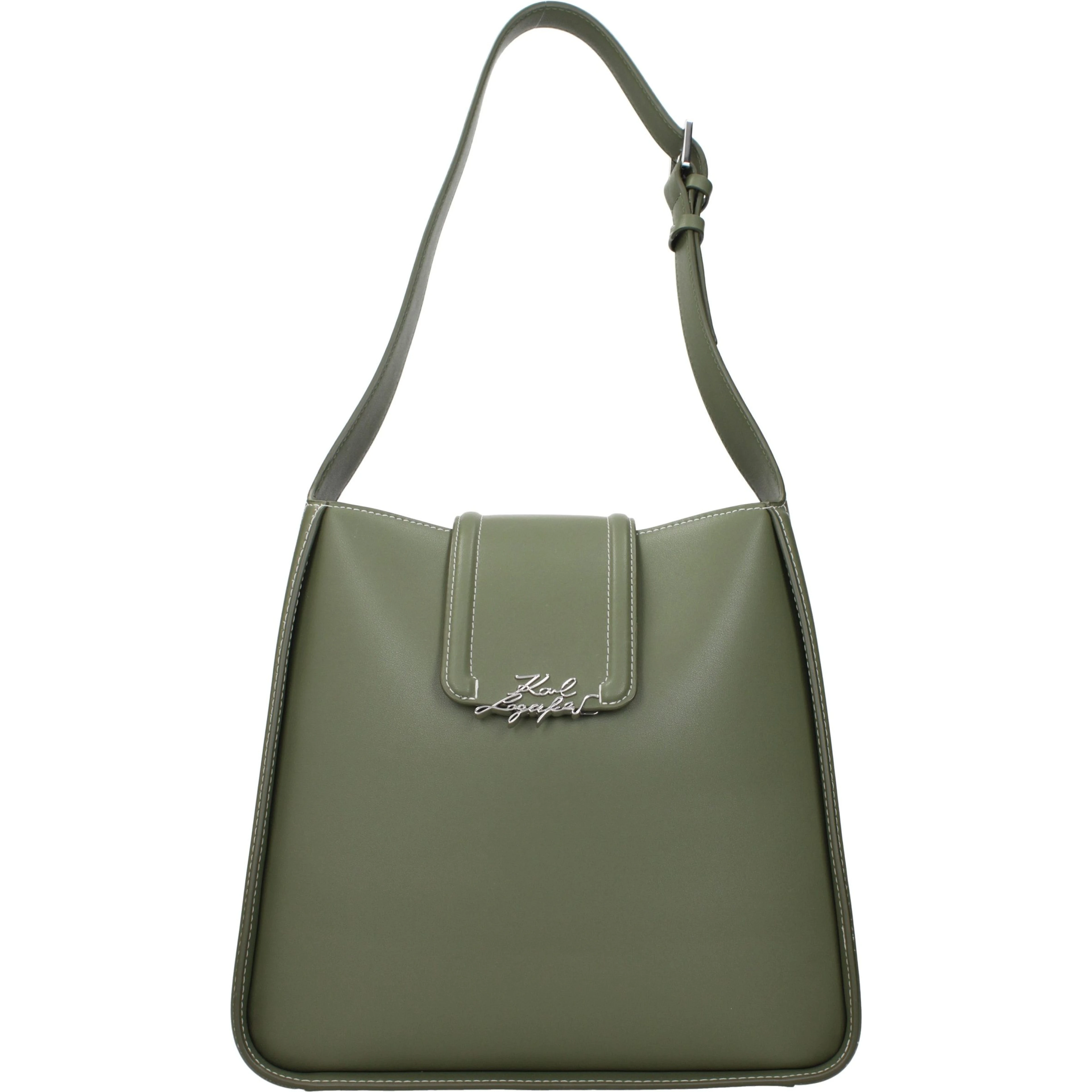 Green Leather Shoulder Bag
