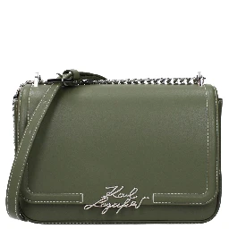 Green Leather Shoulder Bag