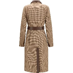Brown Cotton Coat