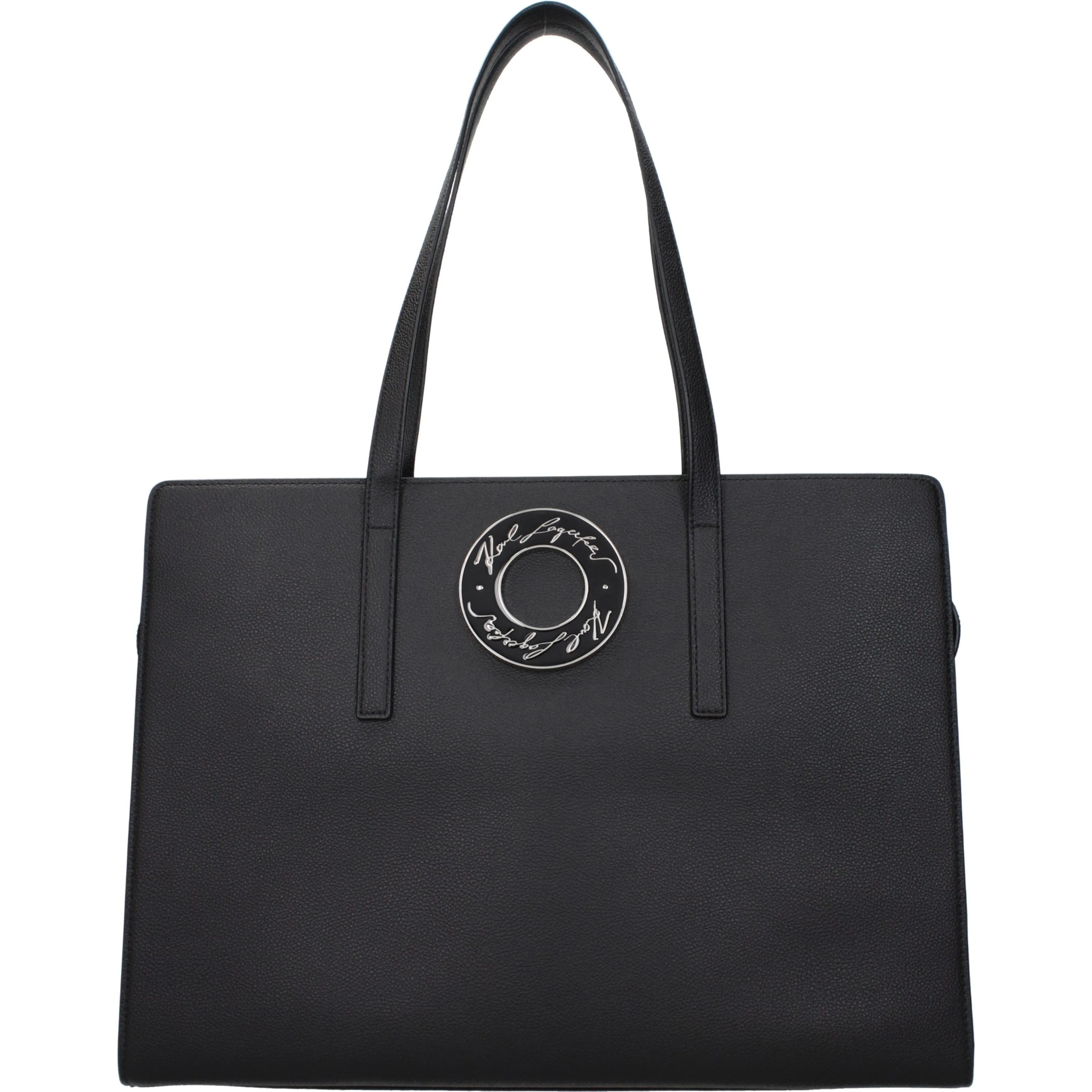 Black Leather Shoulder Bag