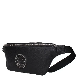 Black Leather Backpack