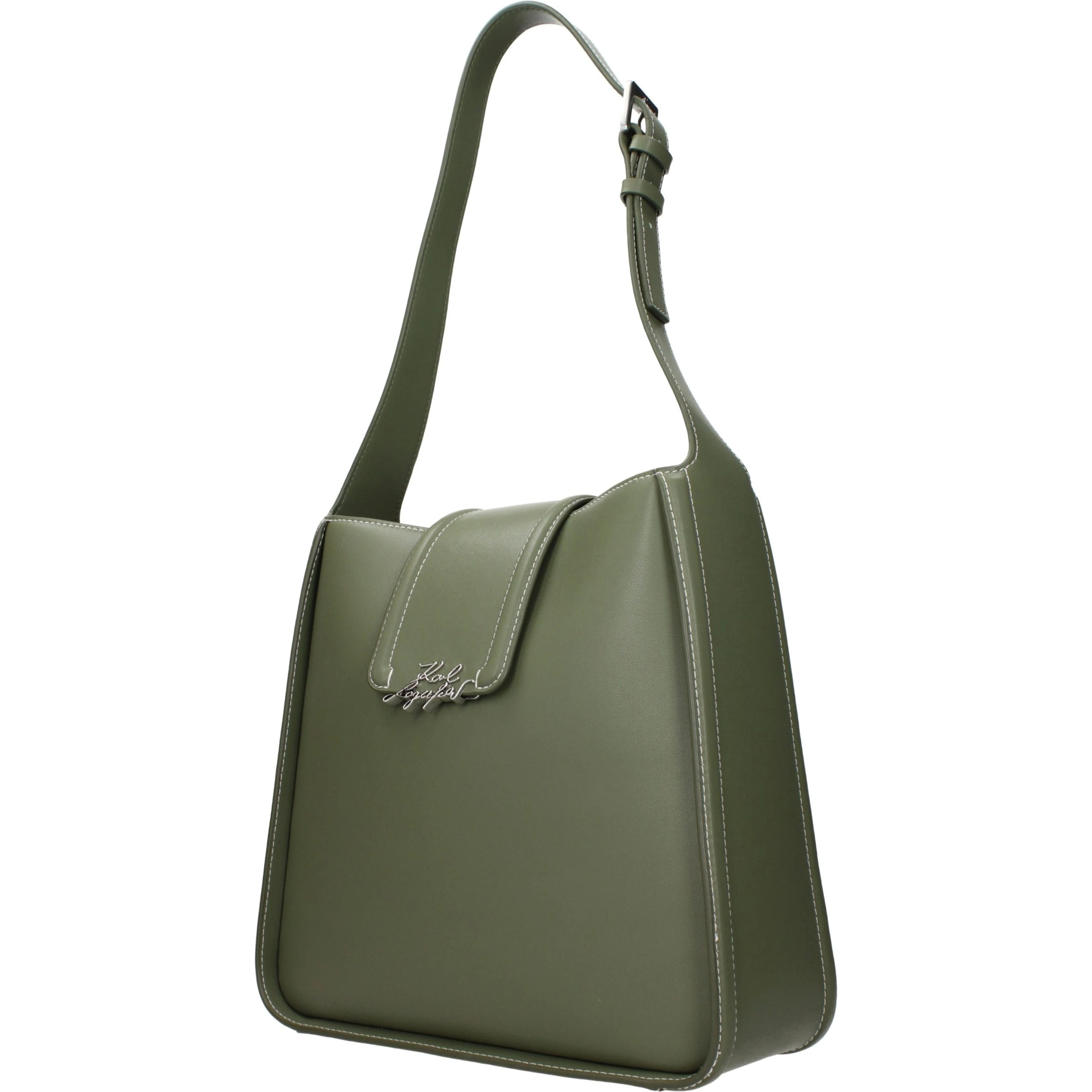 Green Leather Shoulder Bag