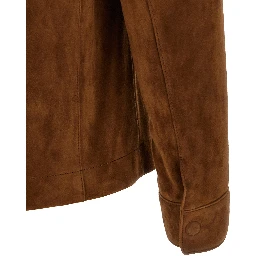 Brown Lamb Leather Leather Jacket
