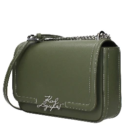 Green Leather Shoulder Bag