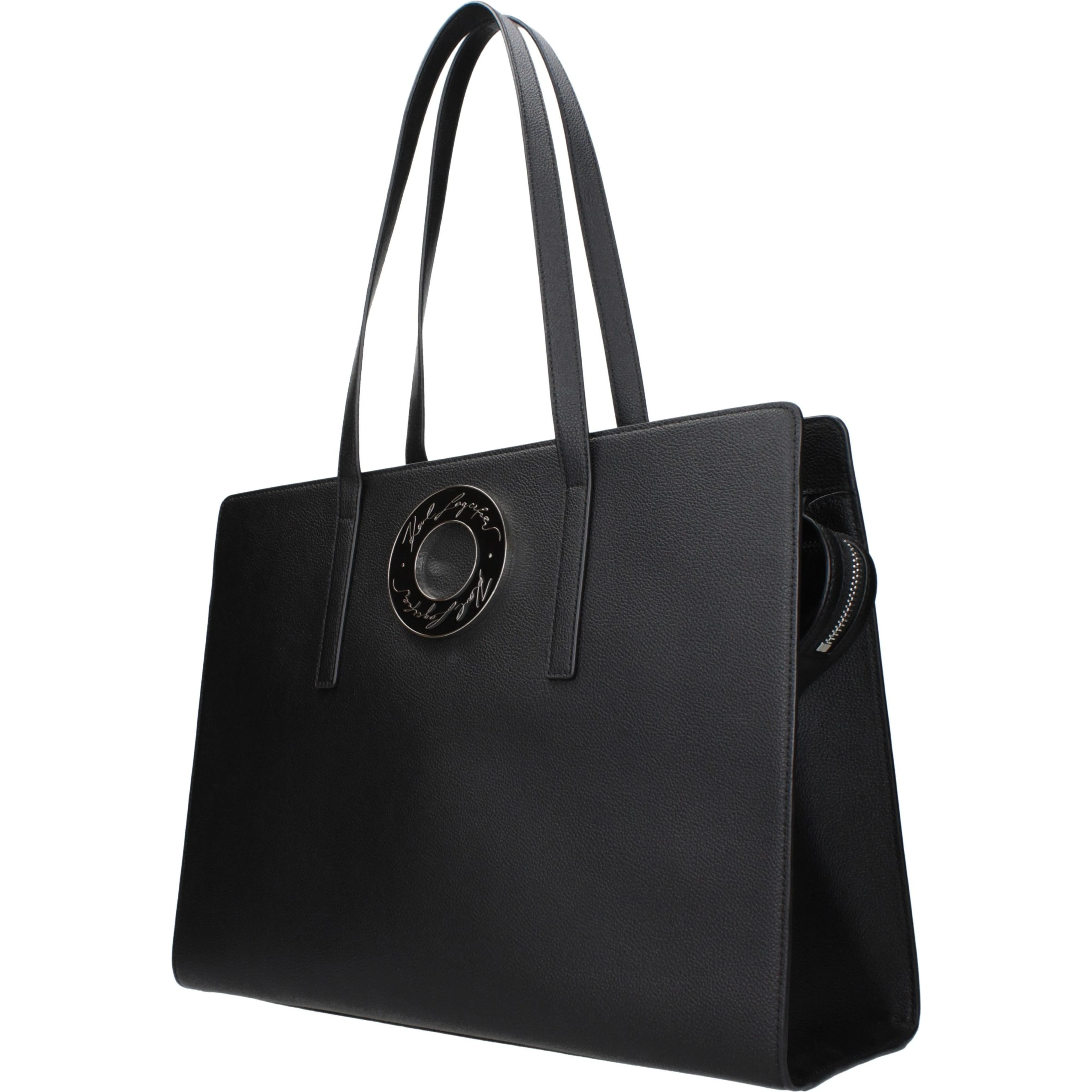 Black Leather Shoulder Bag