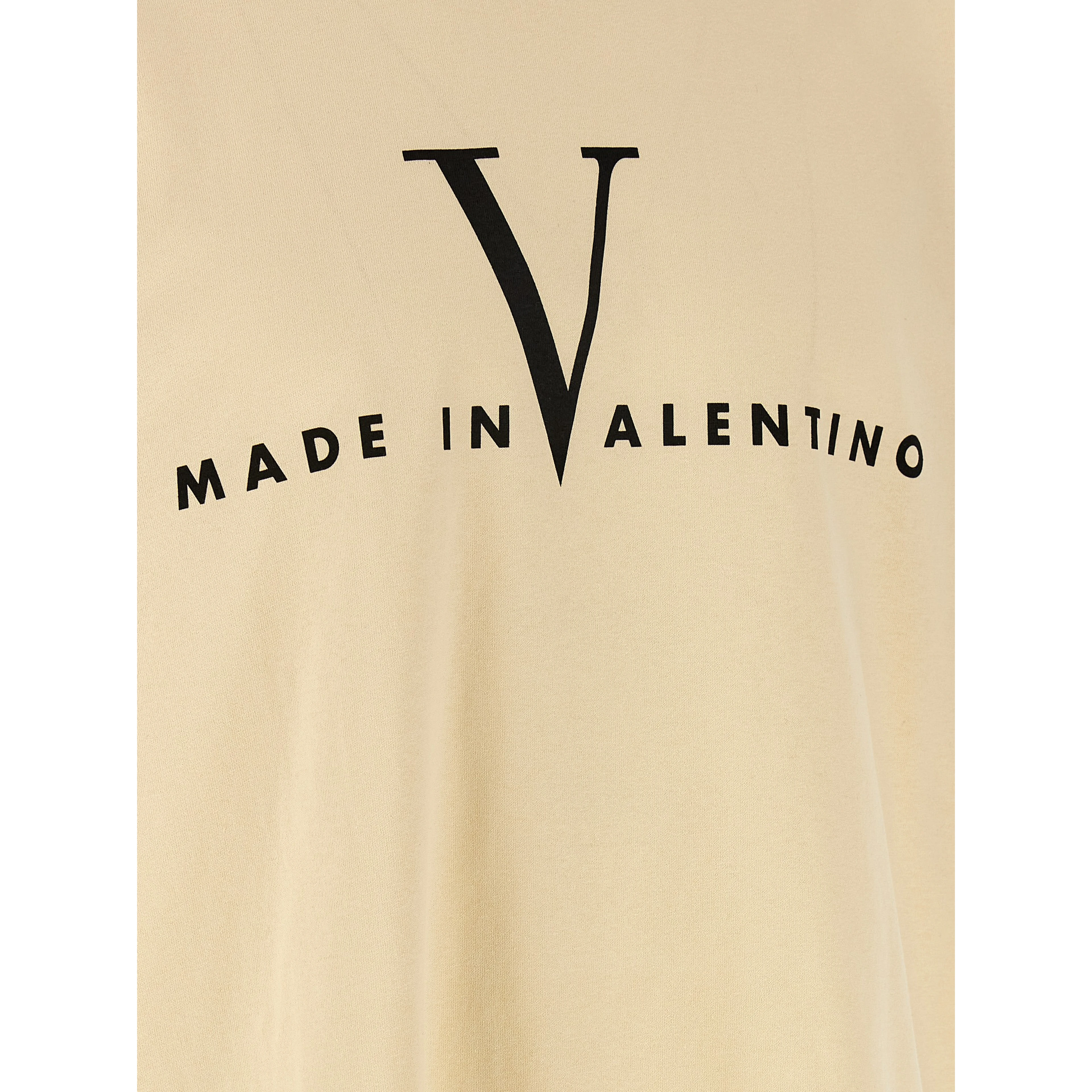 Beige Cotton T-Shirt