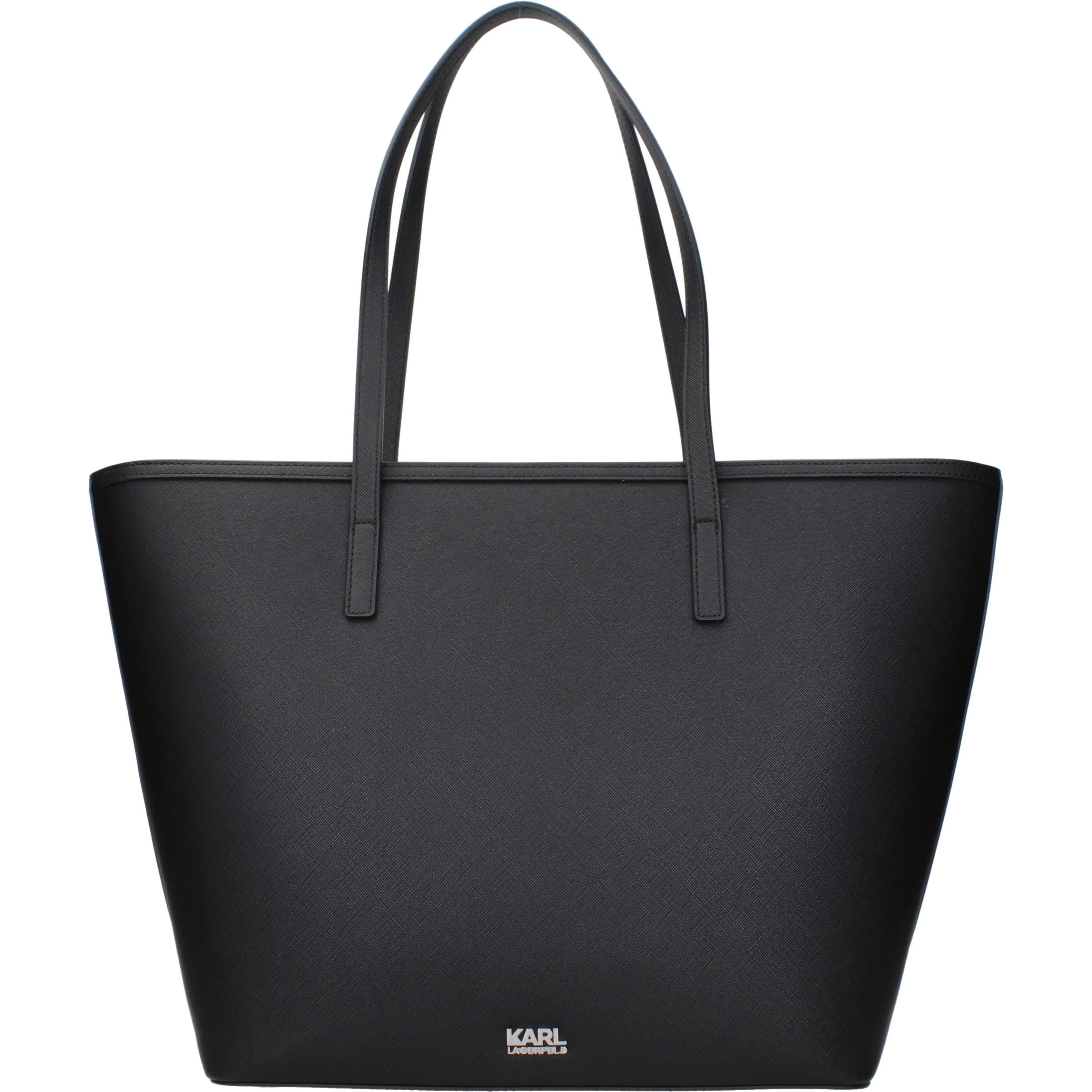 Black Polyethylene Shoulder Bag