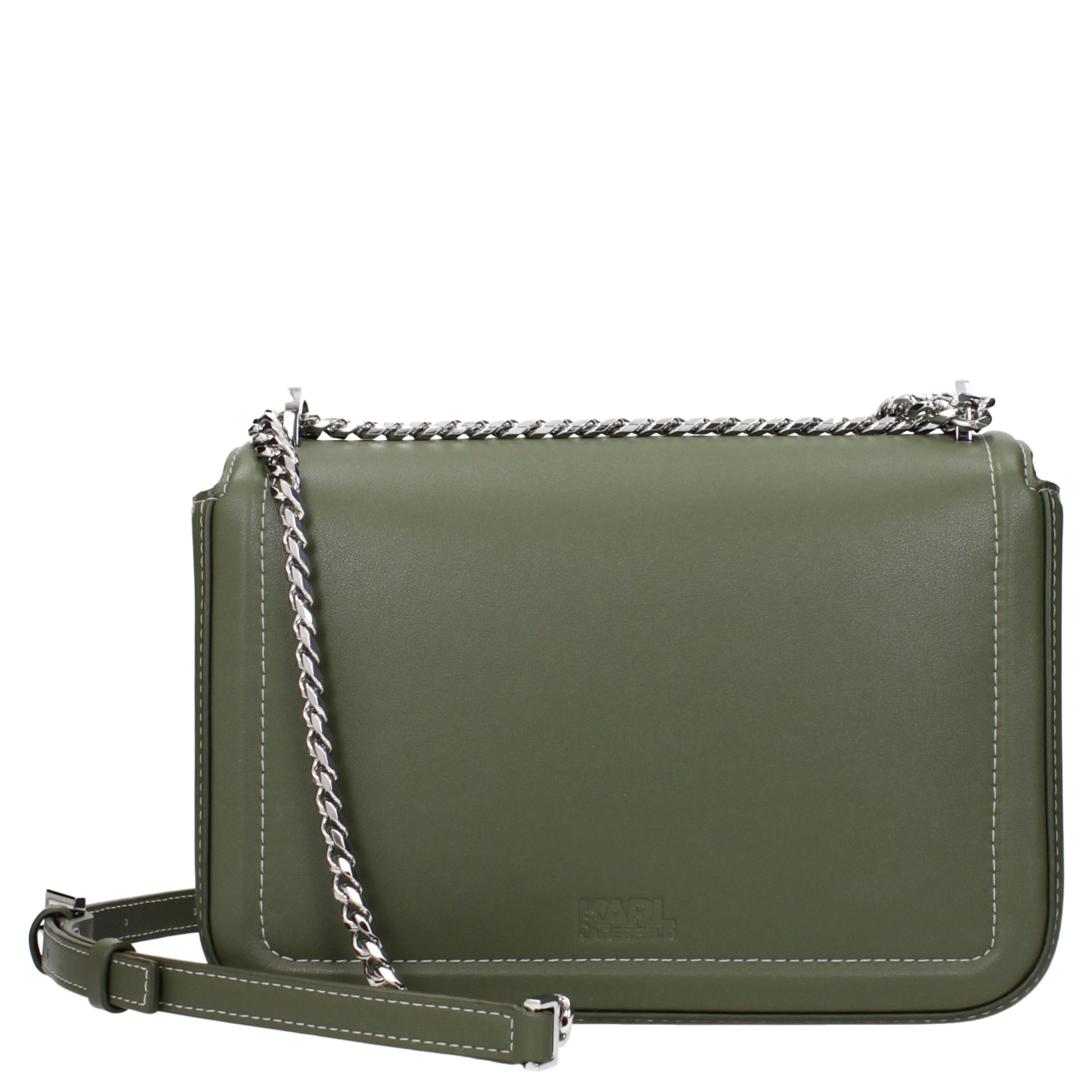 Green Leather Shoulder Bag
